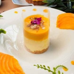 Mango cheese cake pul me up