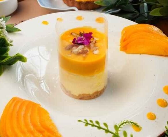 Mango cheese cake pul me up